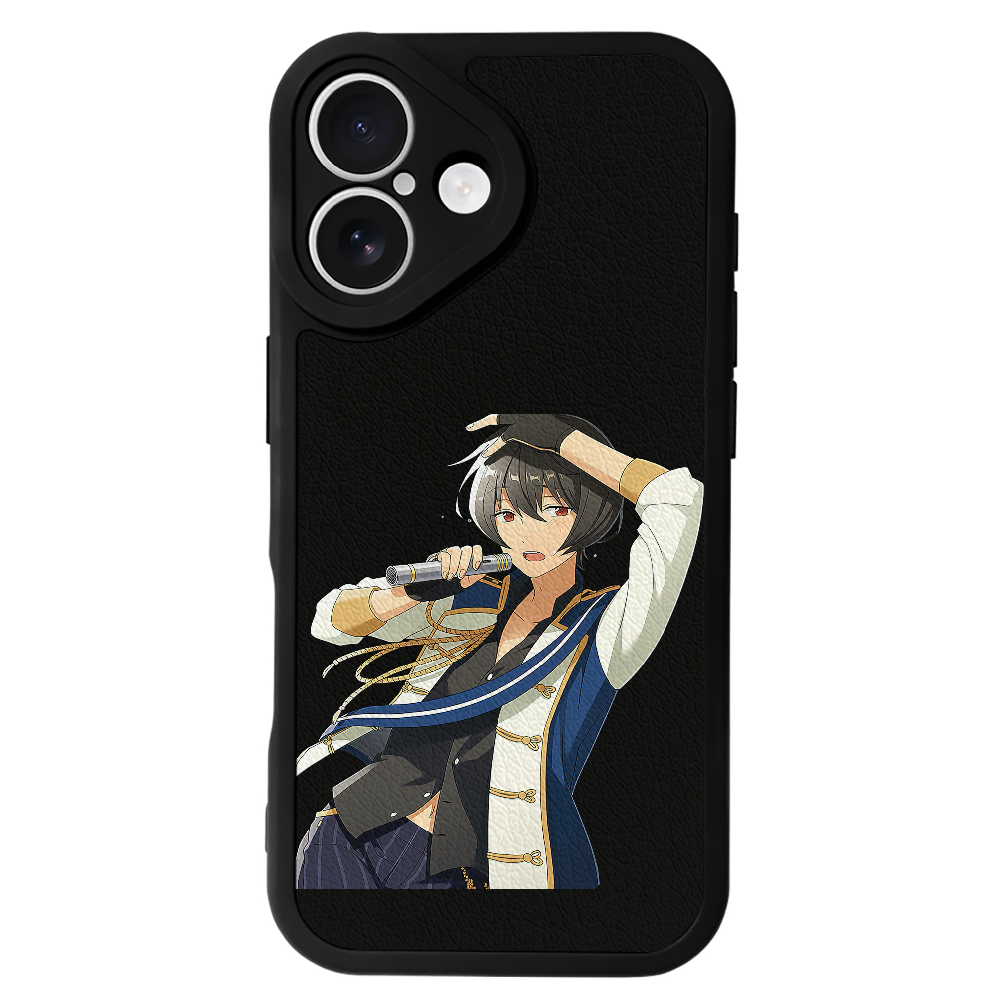 （画像用） あんさんぶるスターズ! Ensemble Stars 【iPhone 16シリーズ対応】シリコンスマホケース（レザー調） 材質：シリコン
